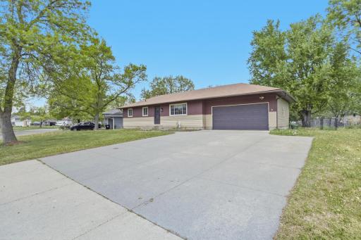 Front of House - Nice Sized Concrete Driveway