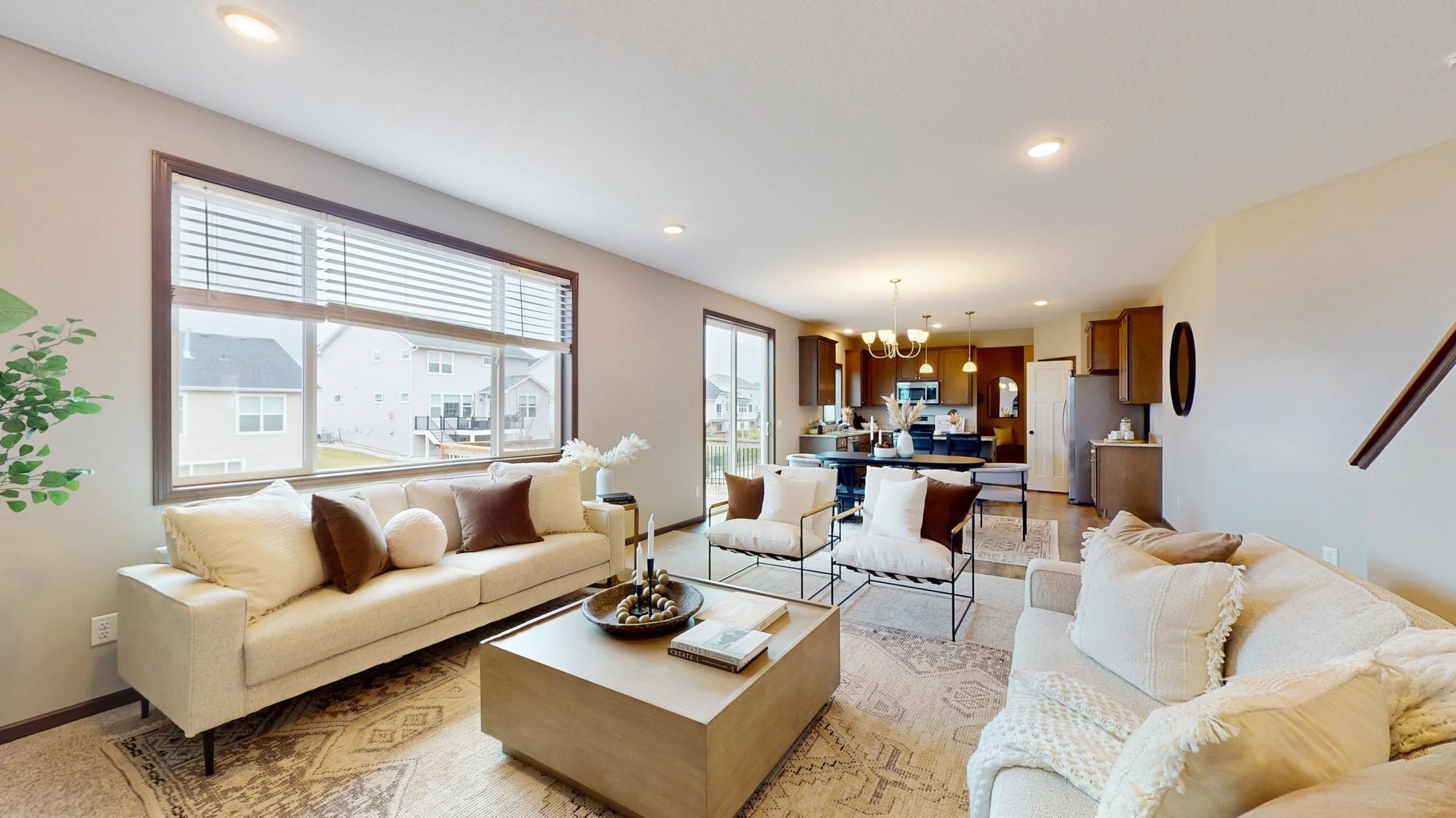 Lovely open concept.