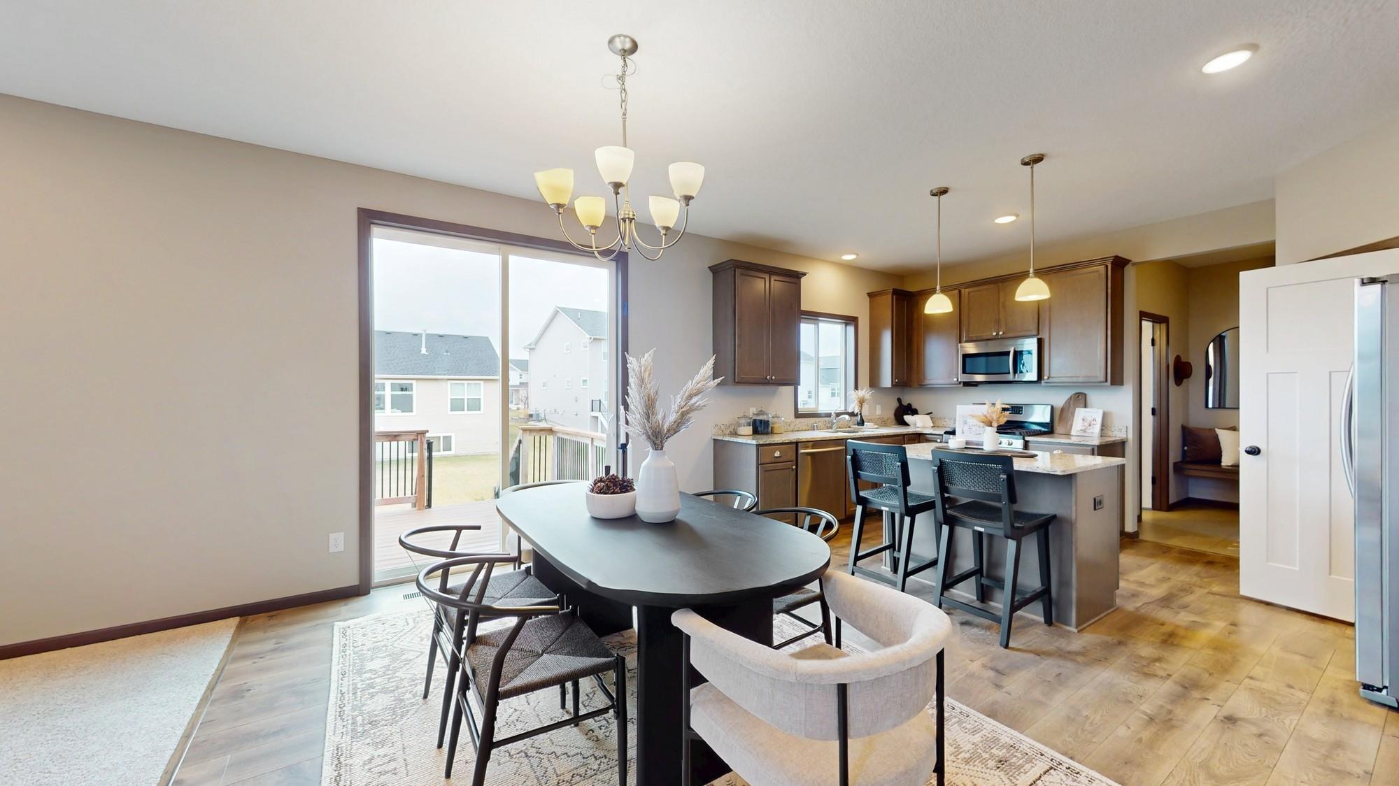 Great big dining space