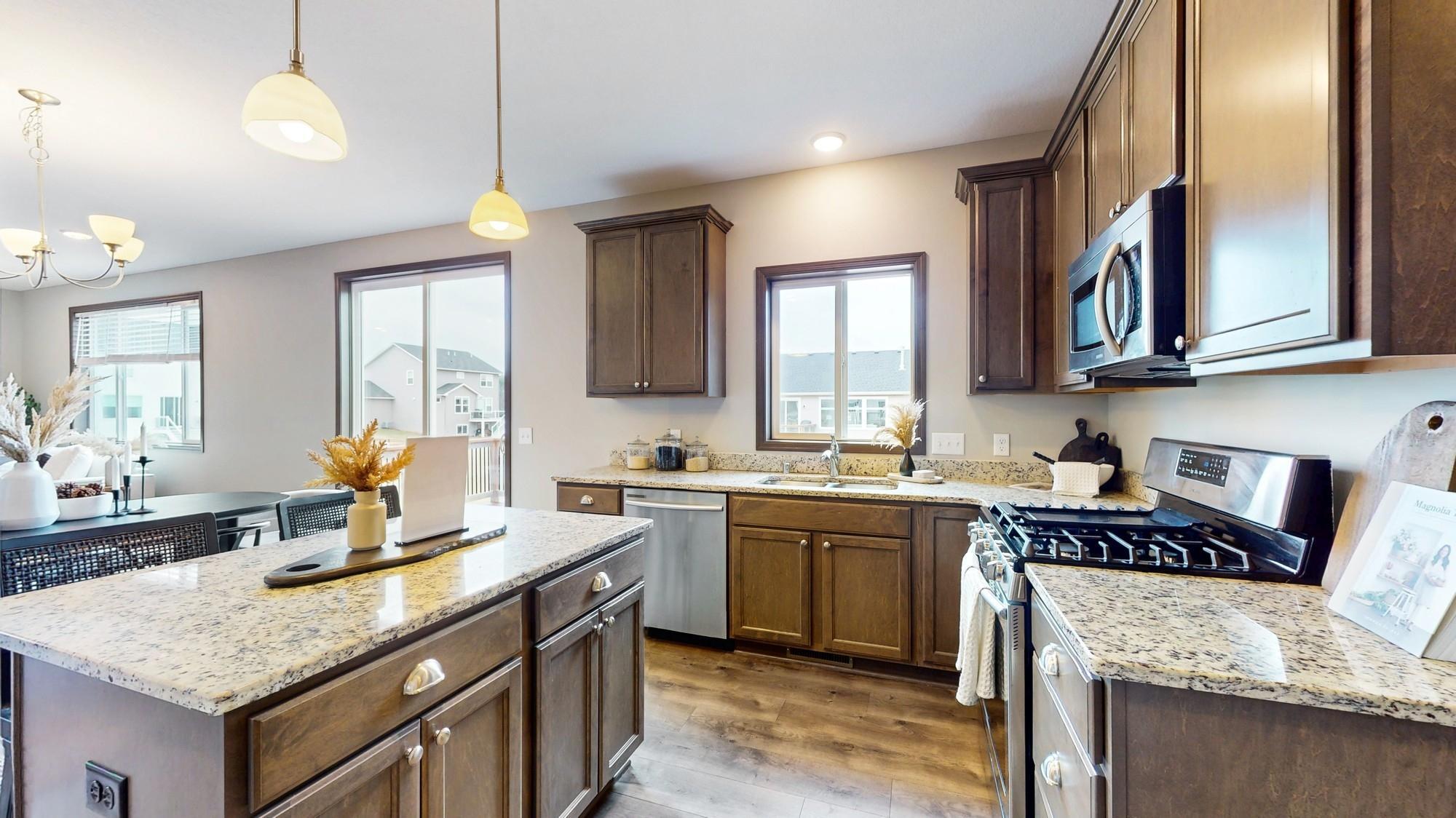 Nice granite countertops