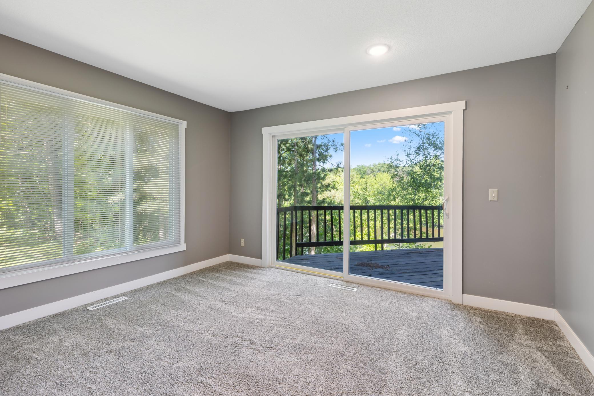 Main level bedroom or office w/ a view