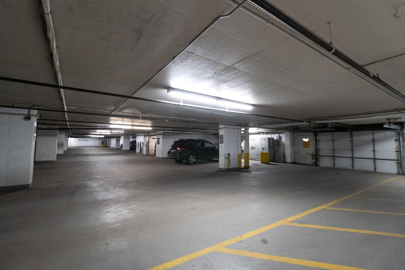 Underground heated parking
