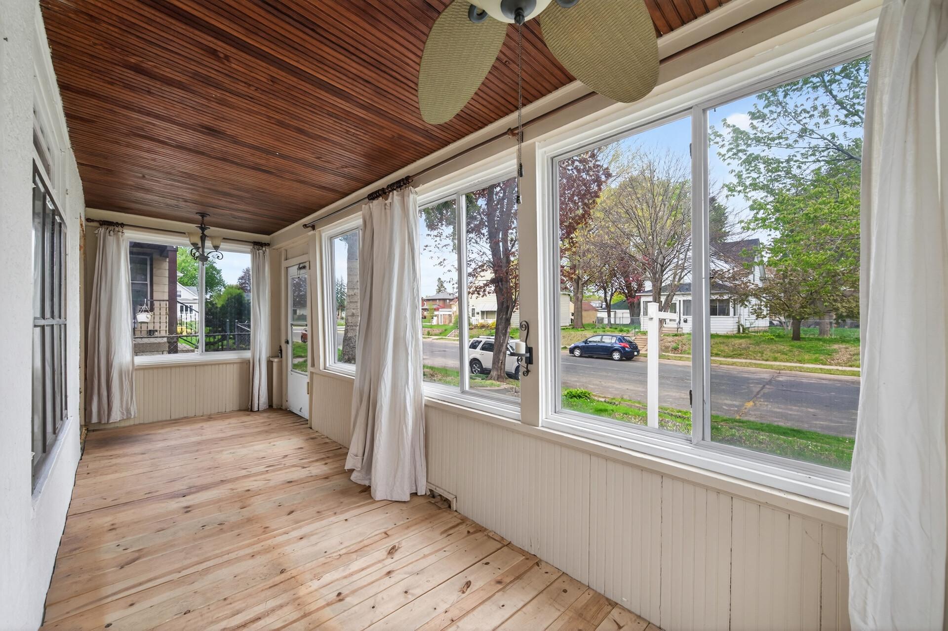 Front wrap around porch