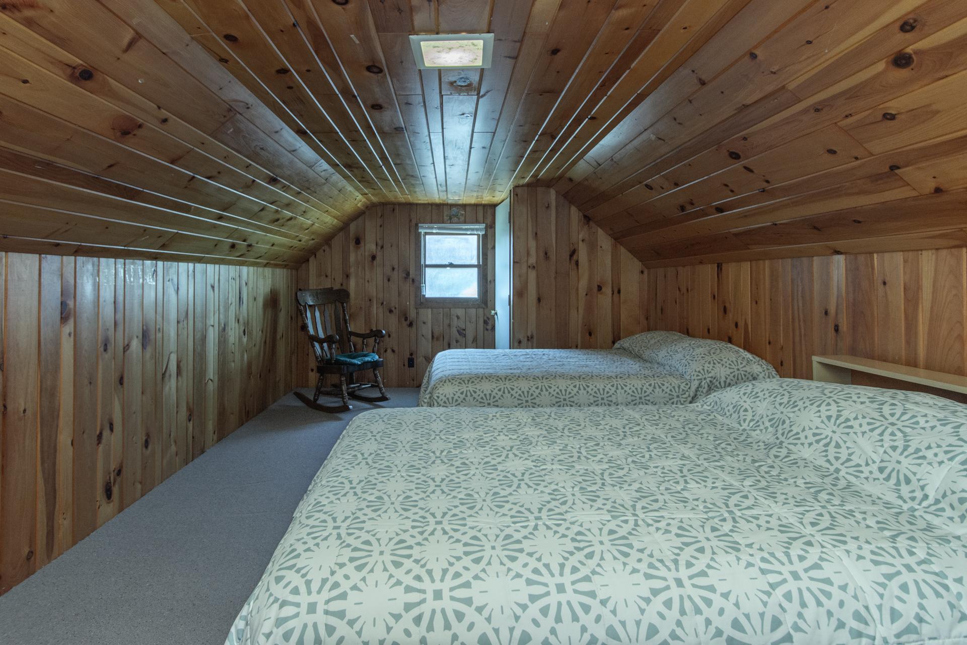 Bedroom above the Garage