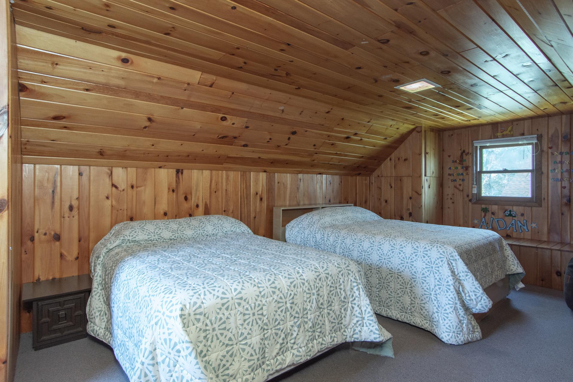 Bedroom above the Garage