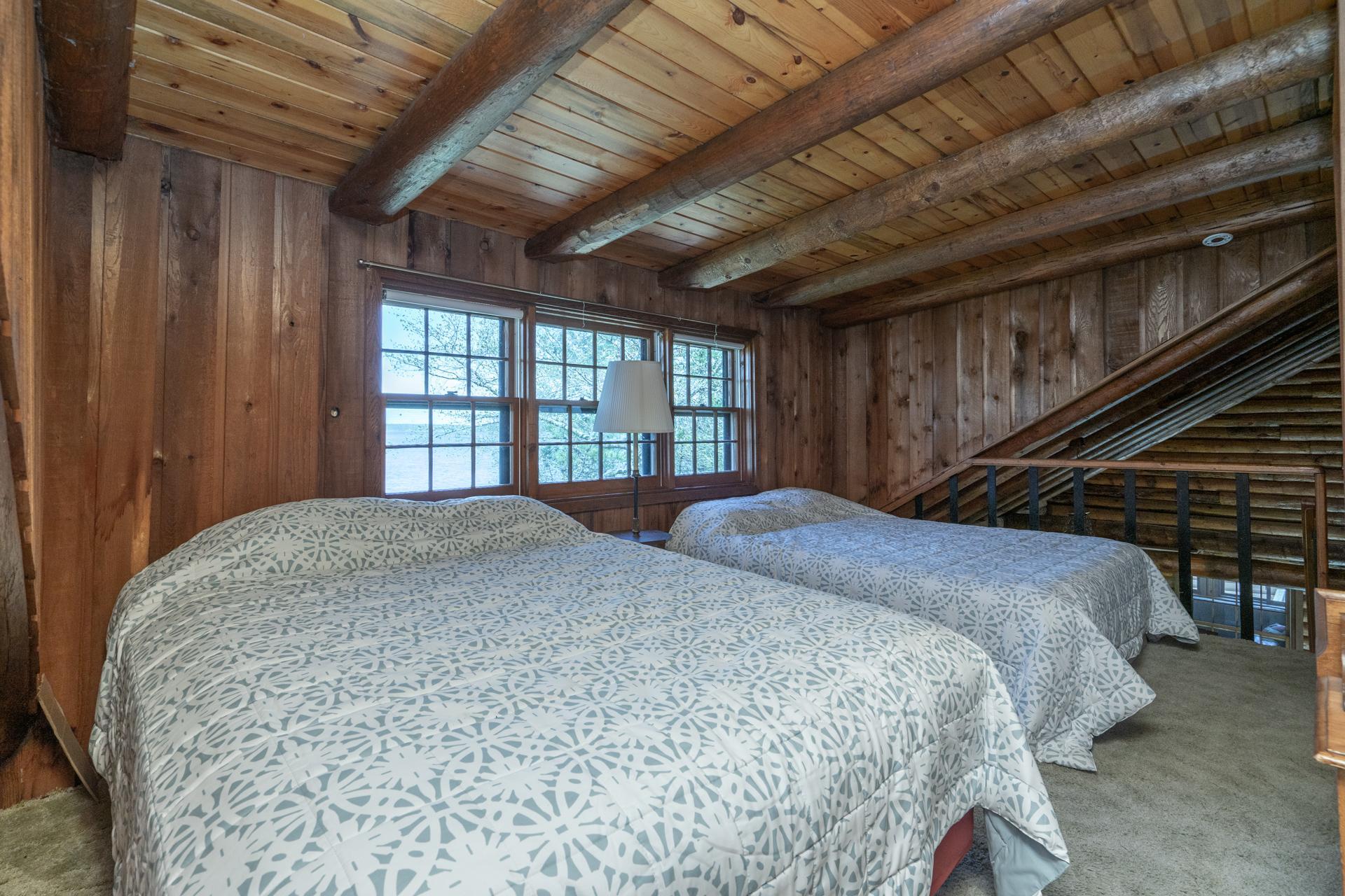 Lofted space perfect for extra guests