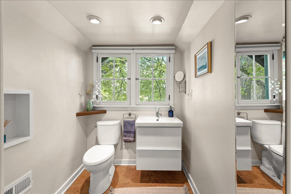 Private Primary Half Bath
