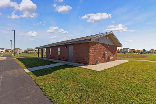 It has a large greenspace, shelter, basketball, ice rink and baseball fields in addition to the playground.