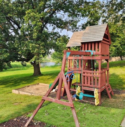 Playset stays with property