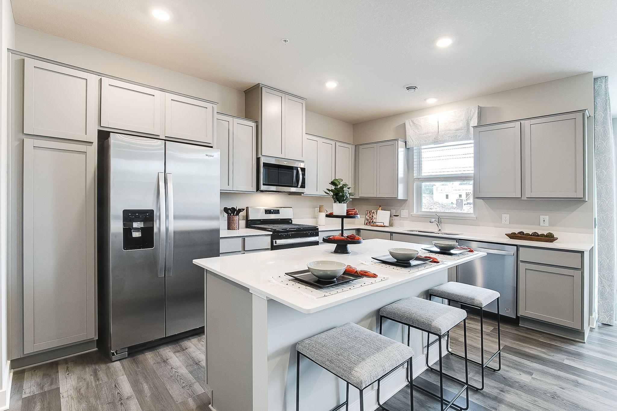 Welcome home to the Fairhaven plan in Brookshire! Model photo. Options and colors will vary.