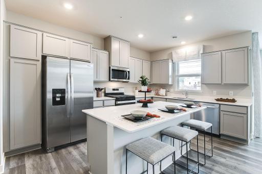 Welcome home to the Fairhaven plan in Brookshire! Model photo. Options and colors will vary.