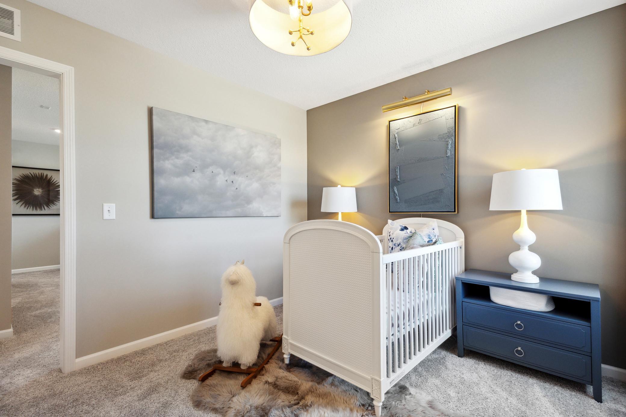 Secondary bedroom from the back