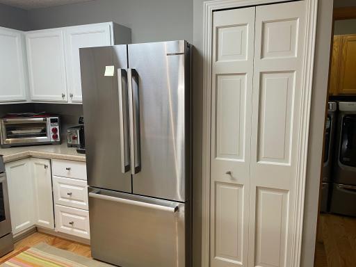 High end Bosch fridge, inside water dispenser.