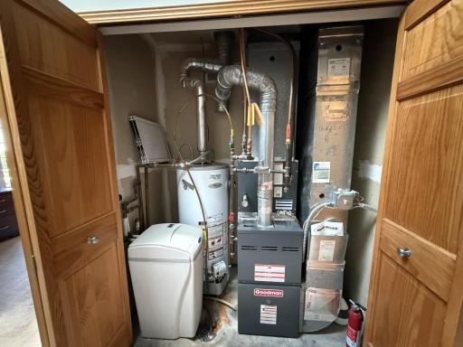 4 Year Old Furnace, CA, Water Heater and Water Softner.