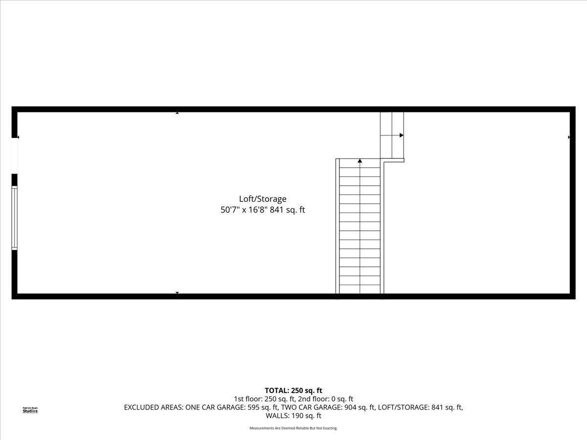 Loft / Storage Area Floor Plan