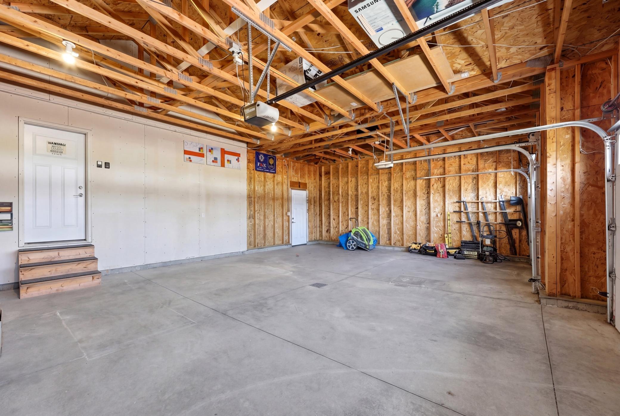 3 stall garage