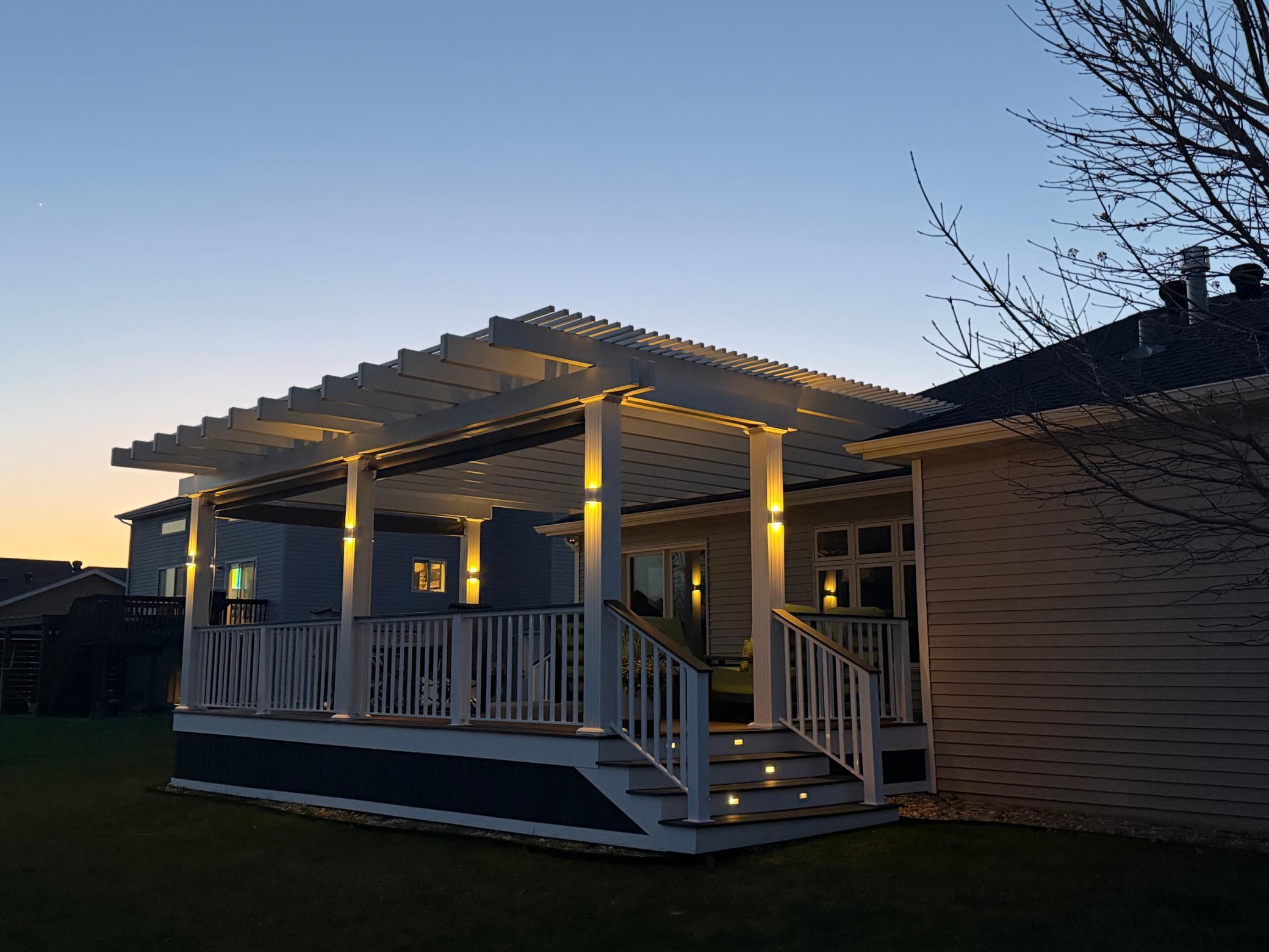 Twilight rear entrance