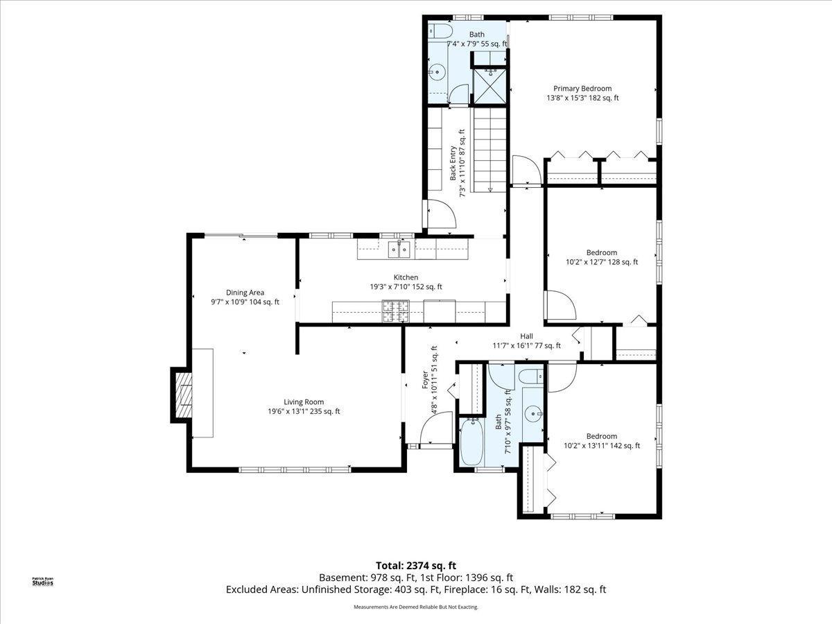 Upstairs Floorplan