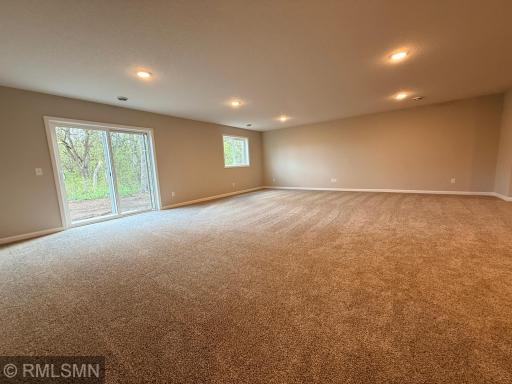 Walk right out to your backyard with mature trees