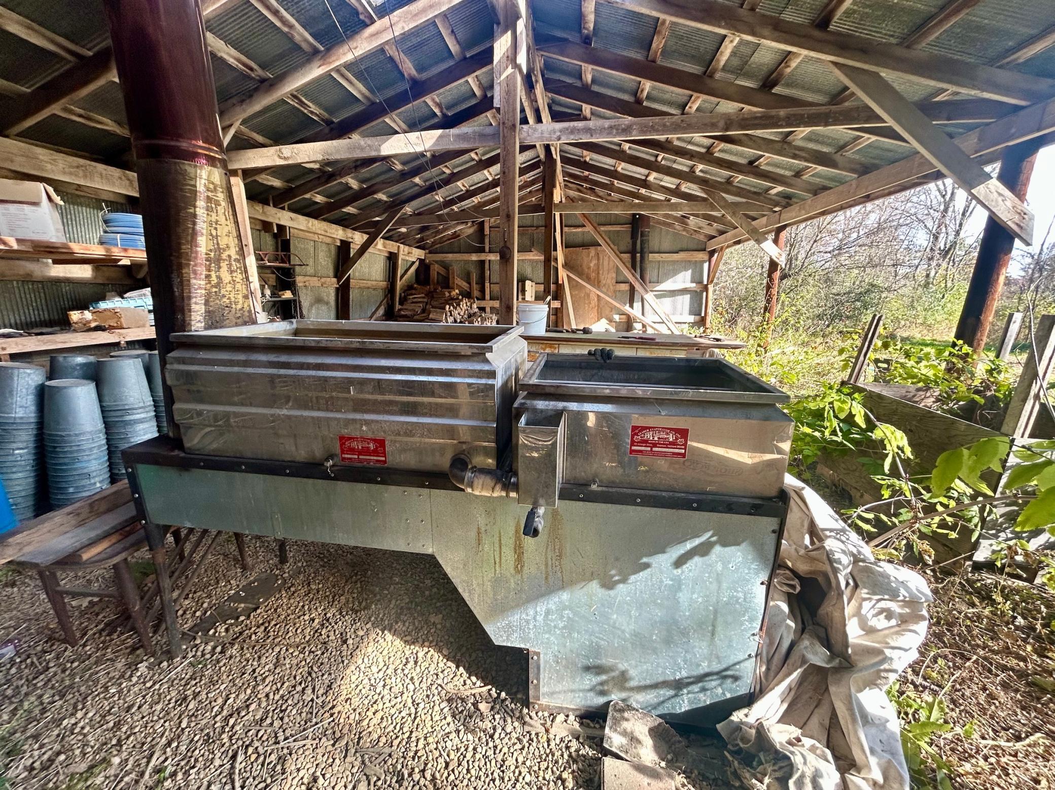 Boiler for syrup