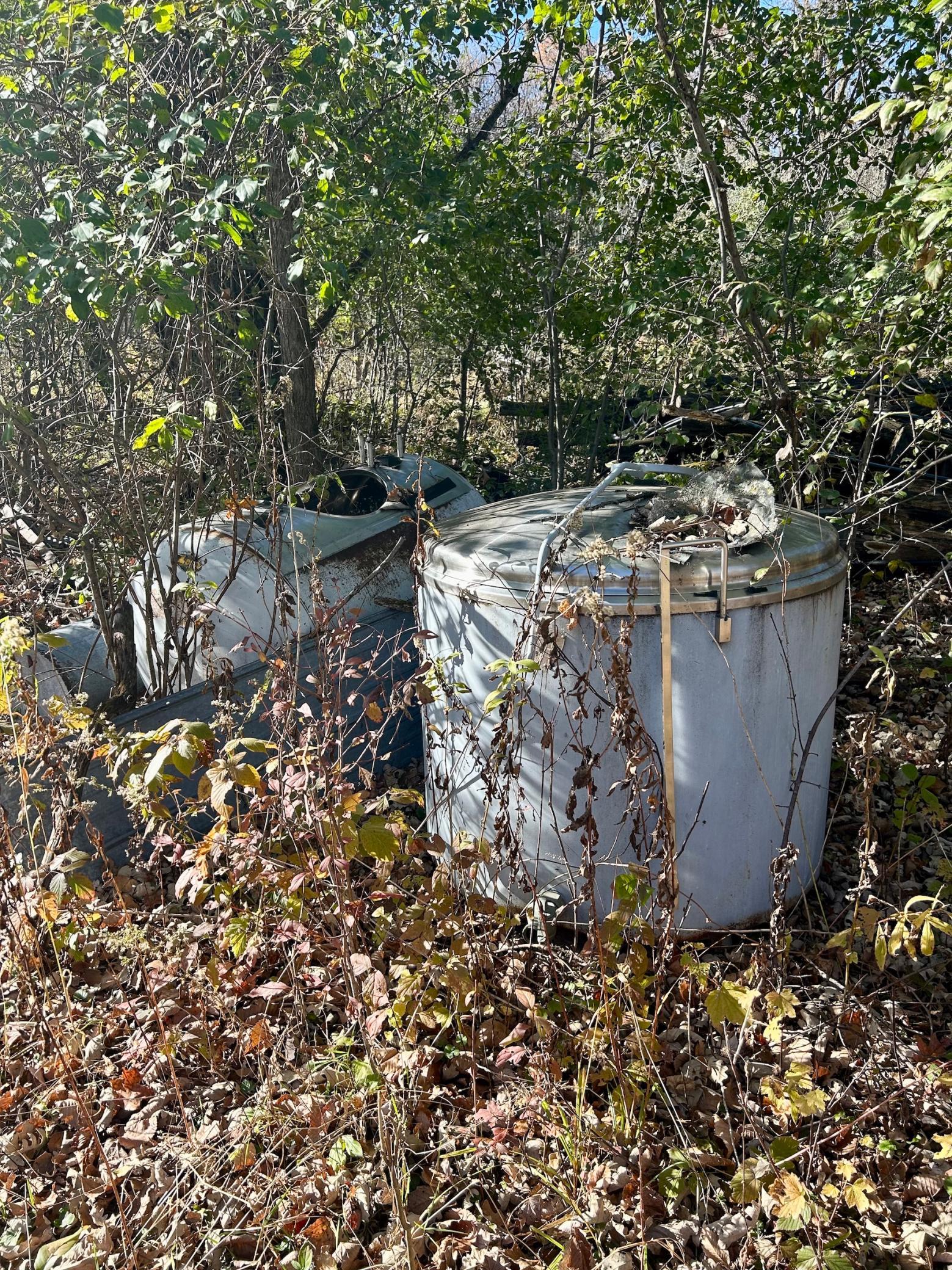 Extra holding tanks