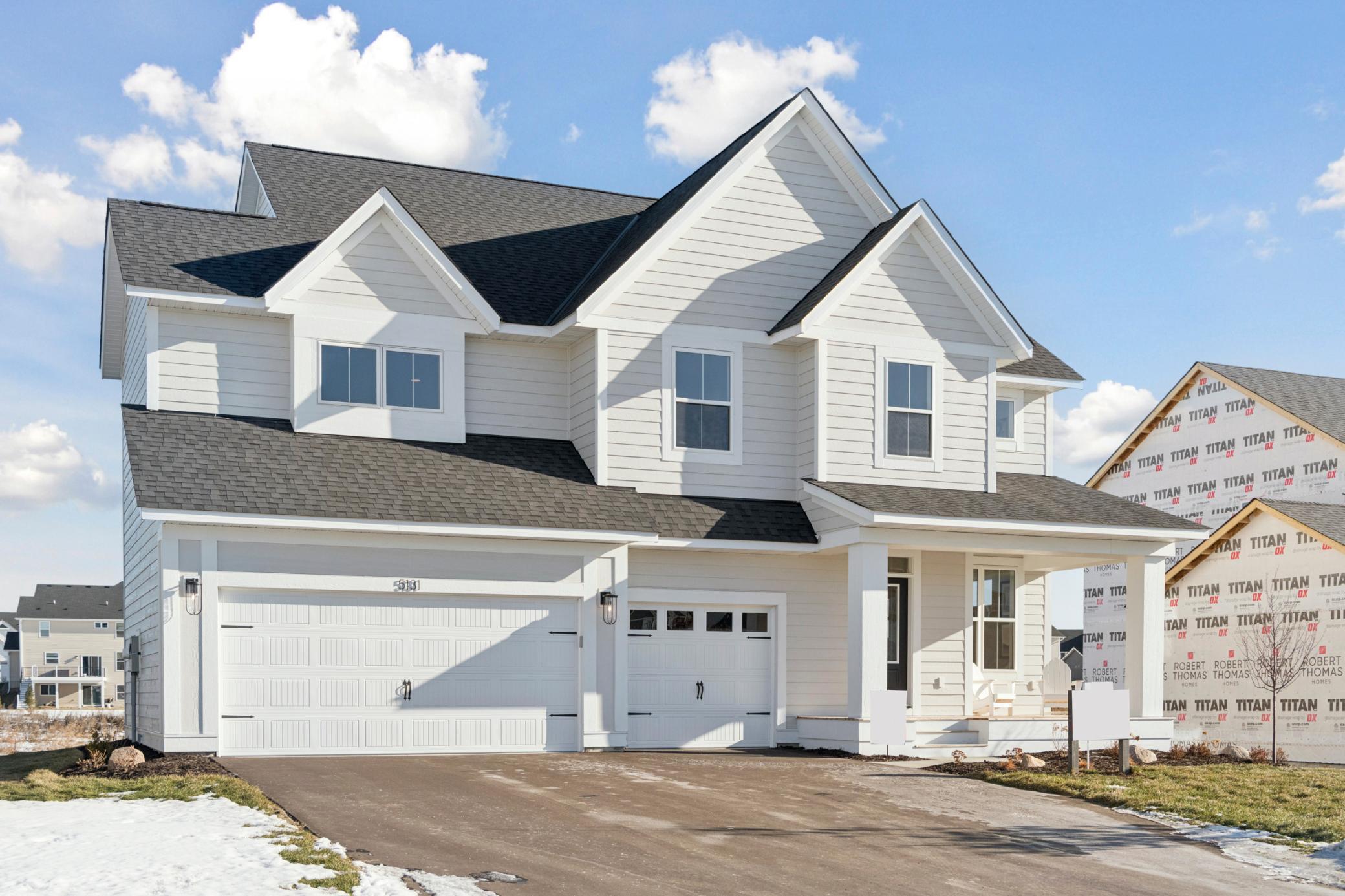 Photos of a previously build Model Home.