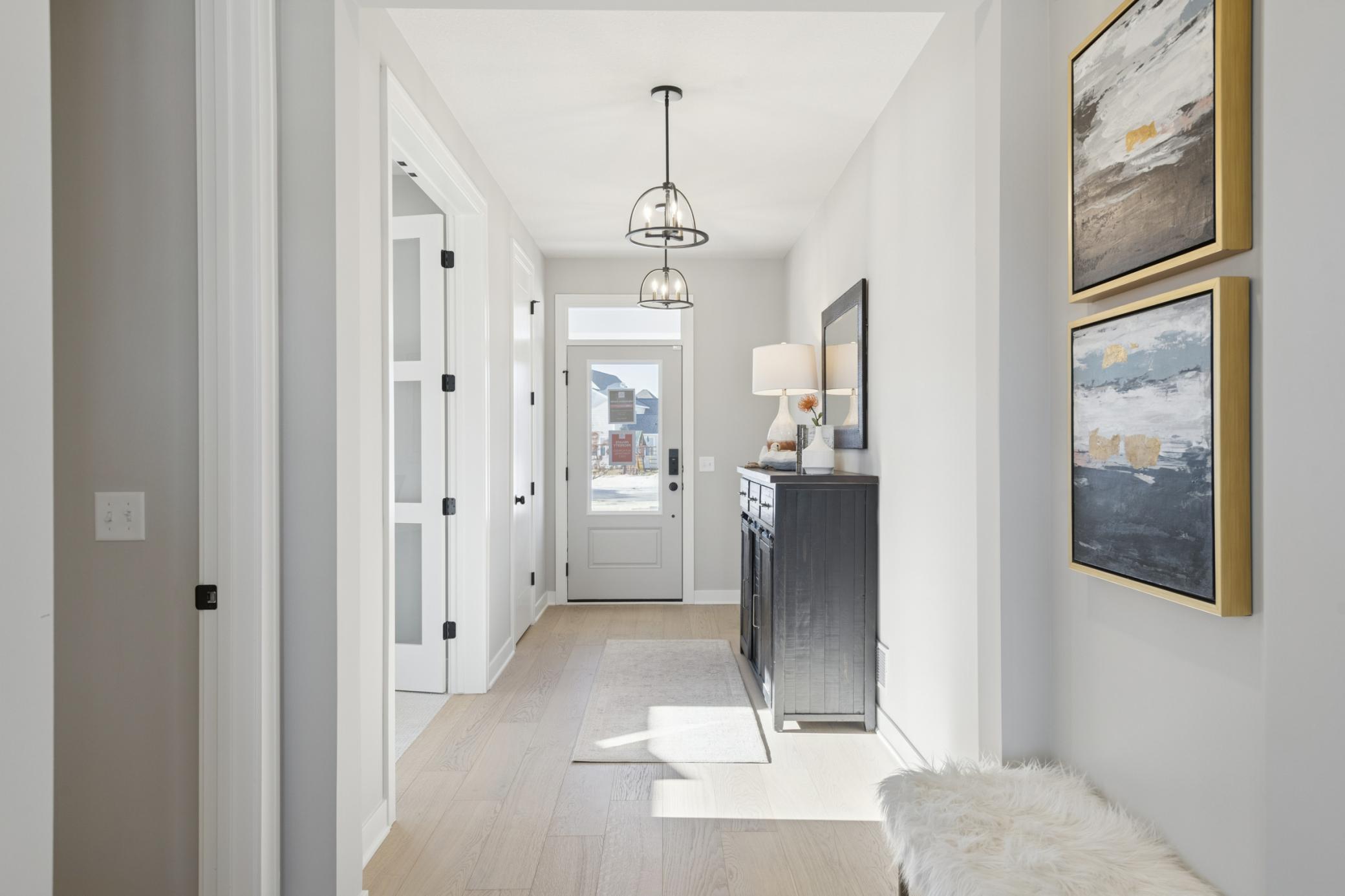 Photos of a previously build Model Home.
