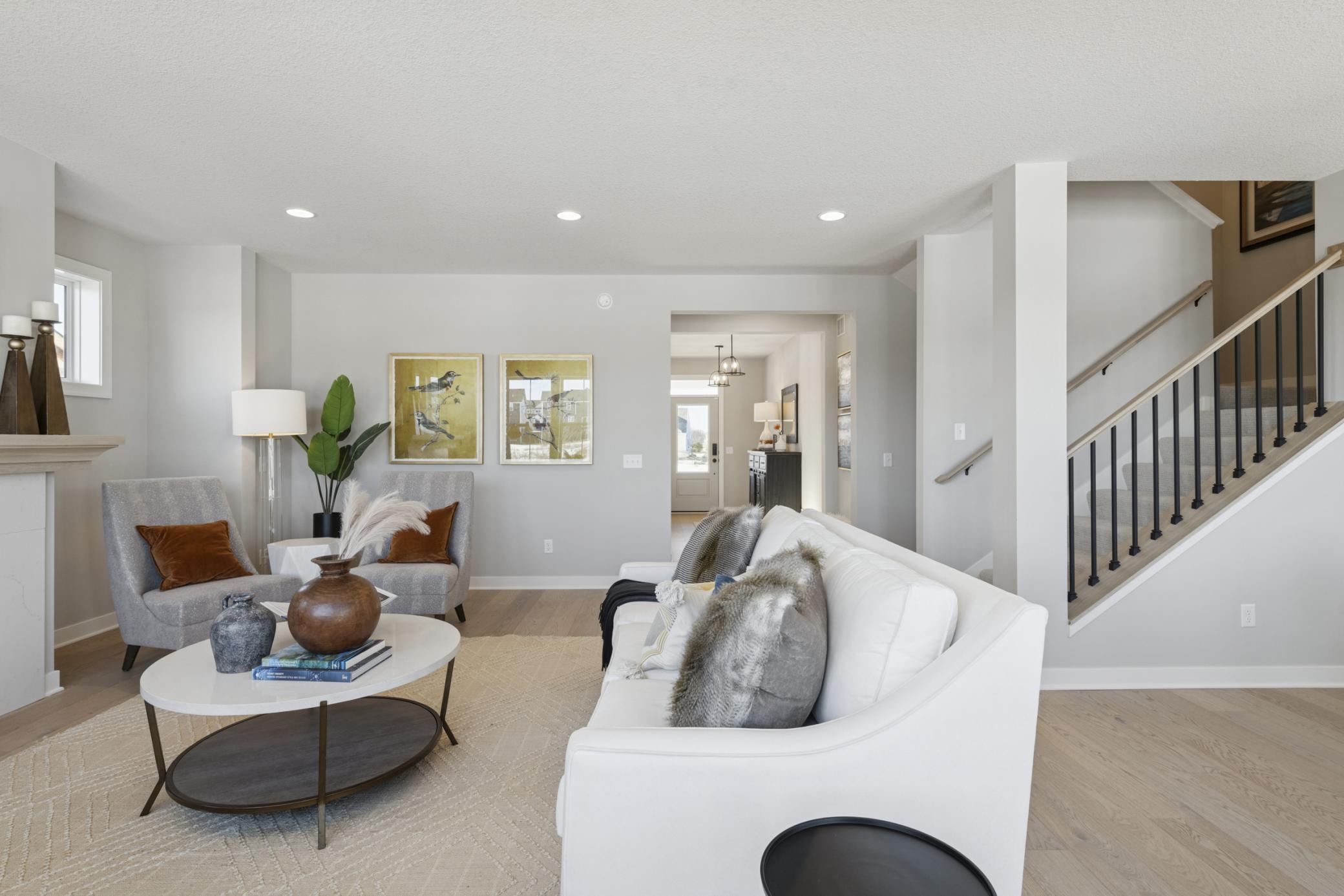 Photos of a previously build Model Home.
