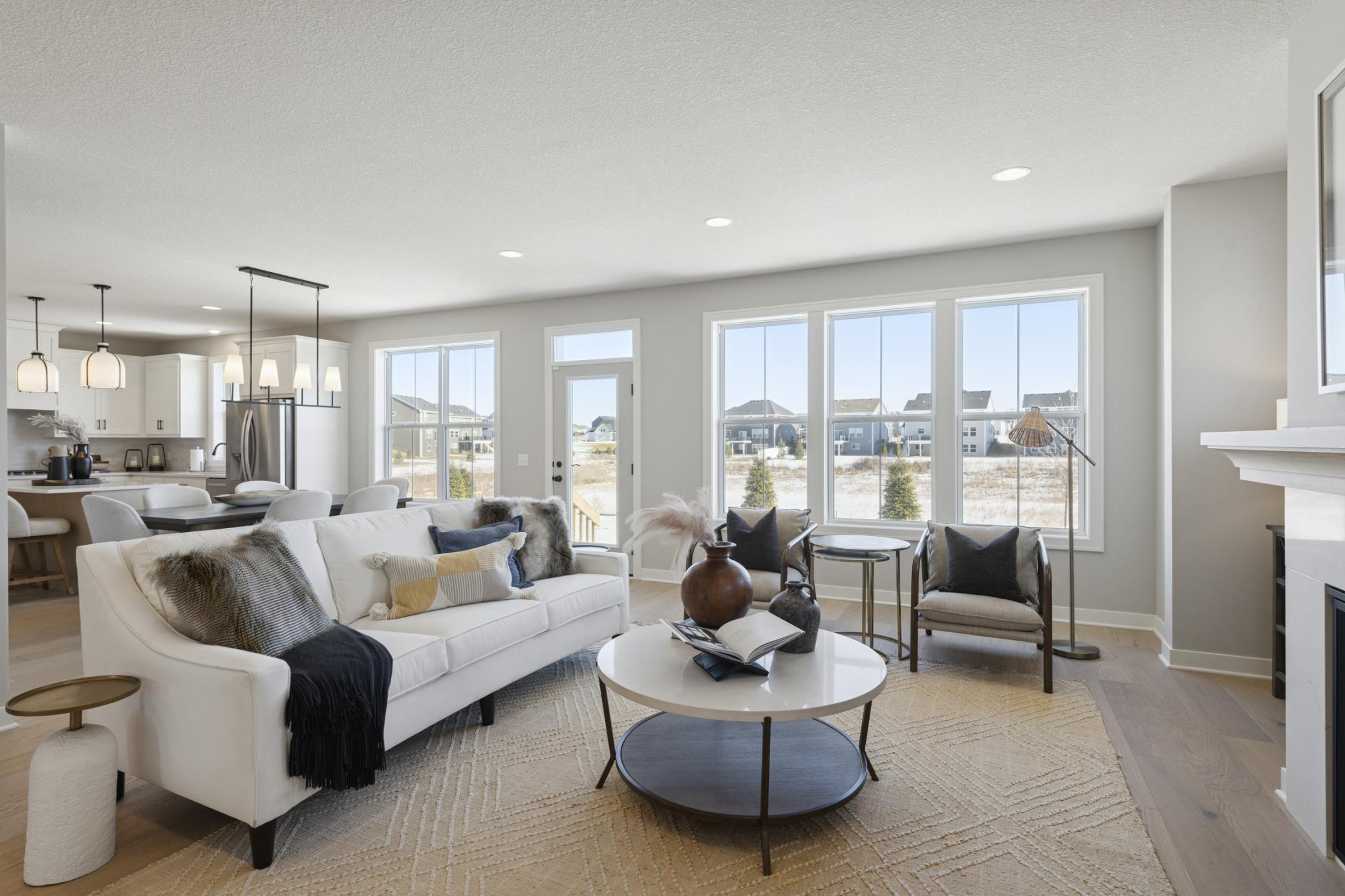 Photos of a previously build Model Home.