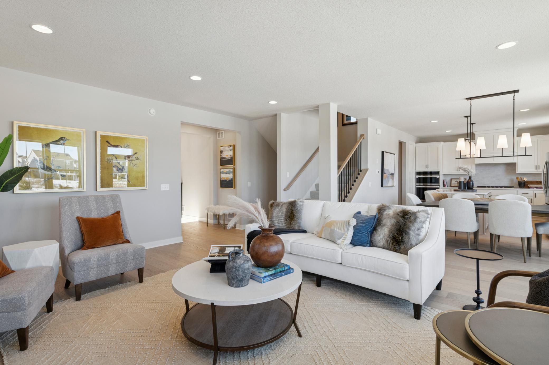 Photos of a previously build Model Home.