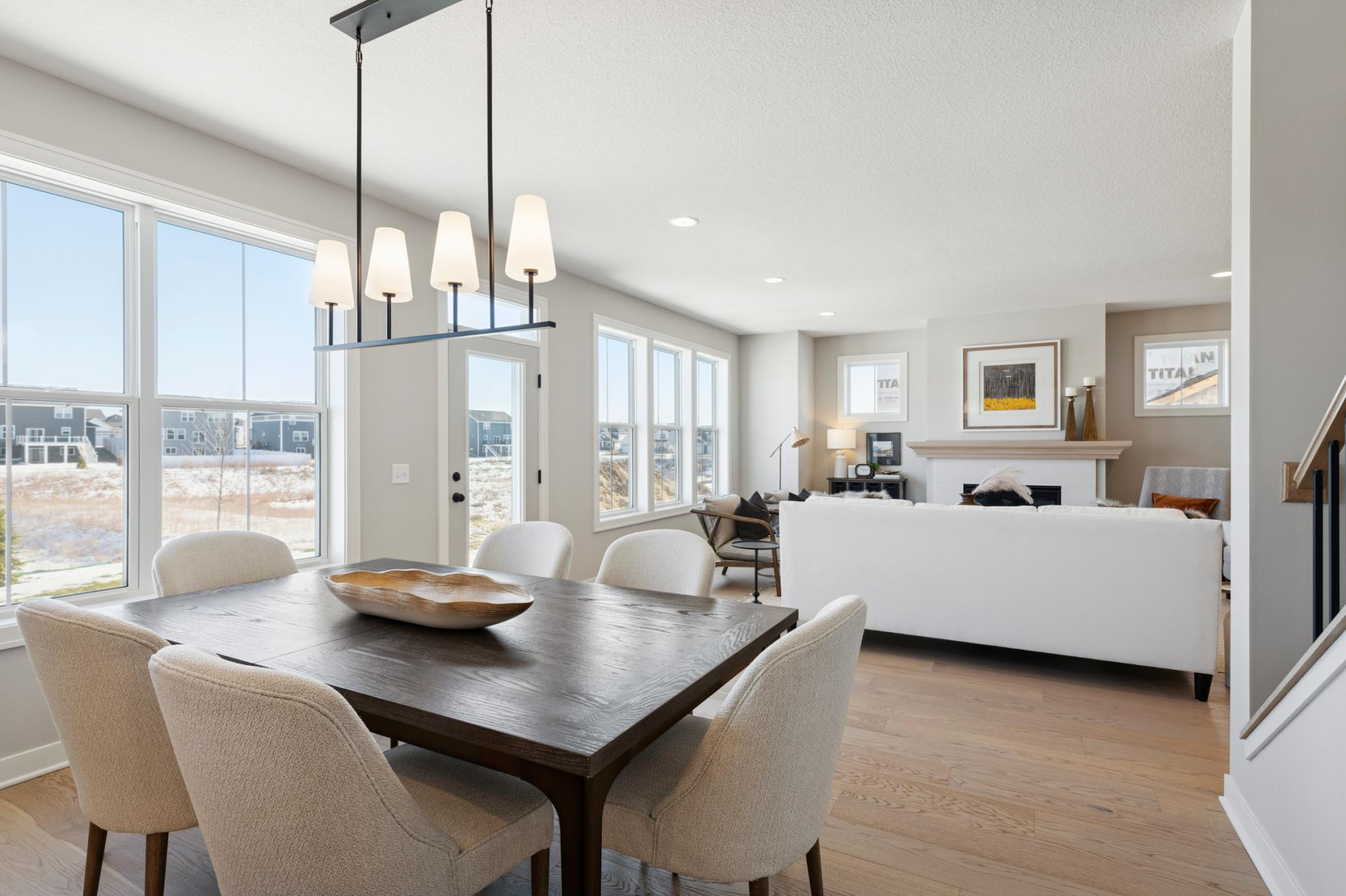 Photos of a previously build Model Home.