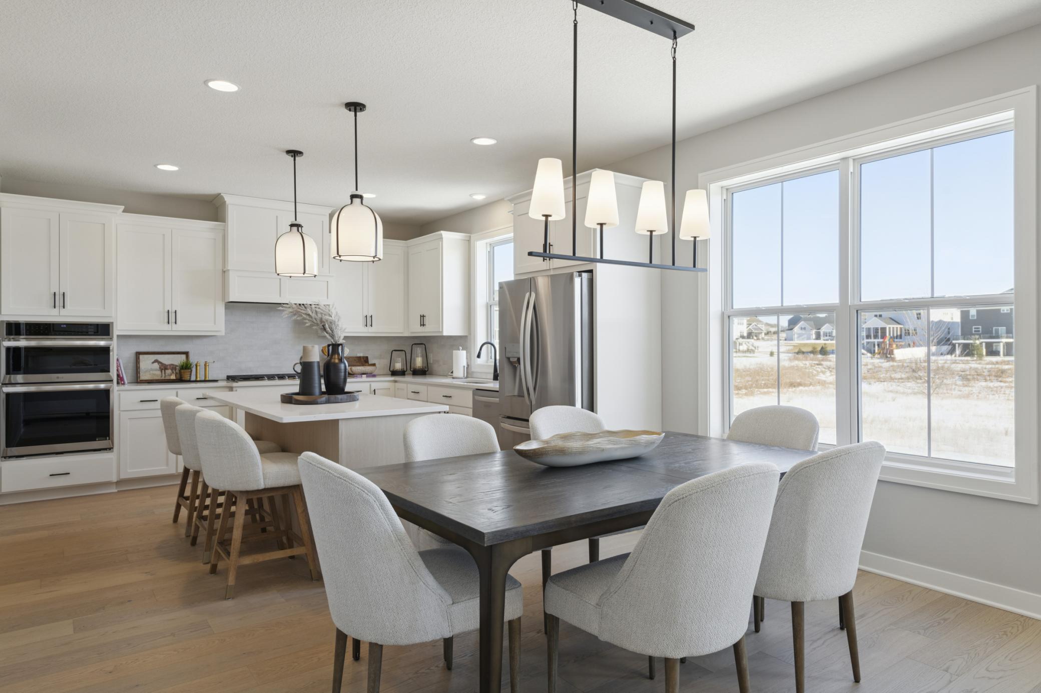 Photos of a previously build Model Home.