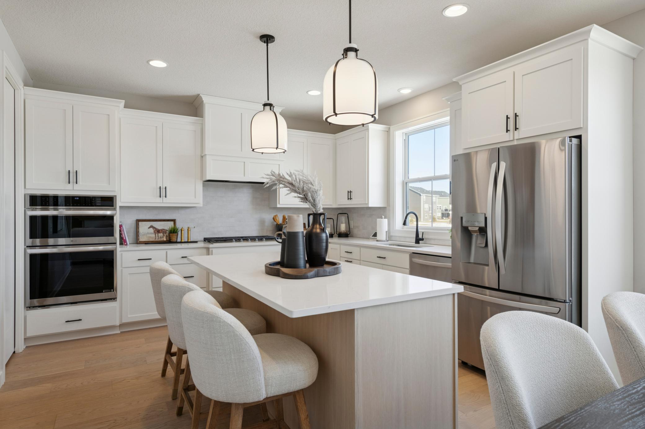 Photos of a previously build Model Home.