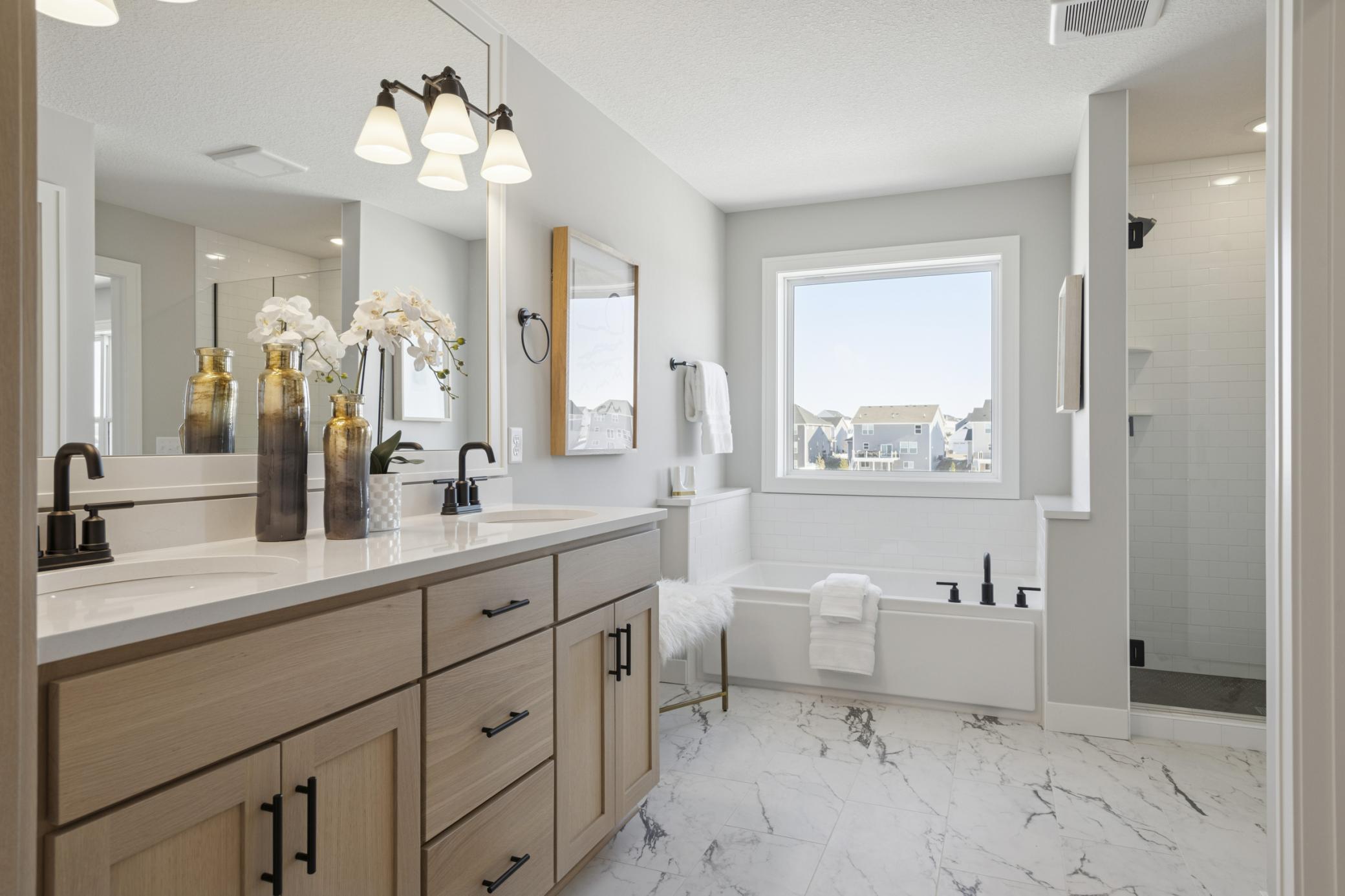 Photos of a previously build Model Home.