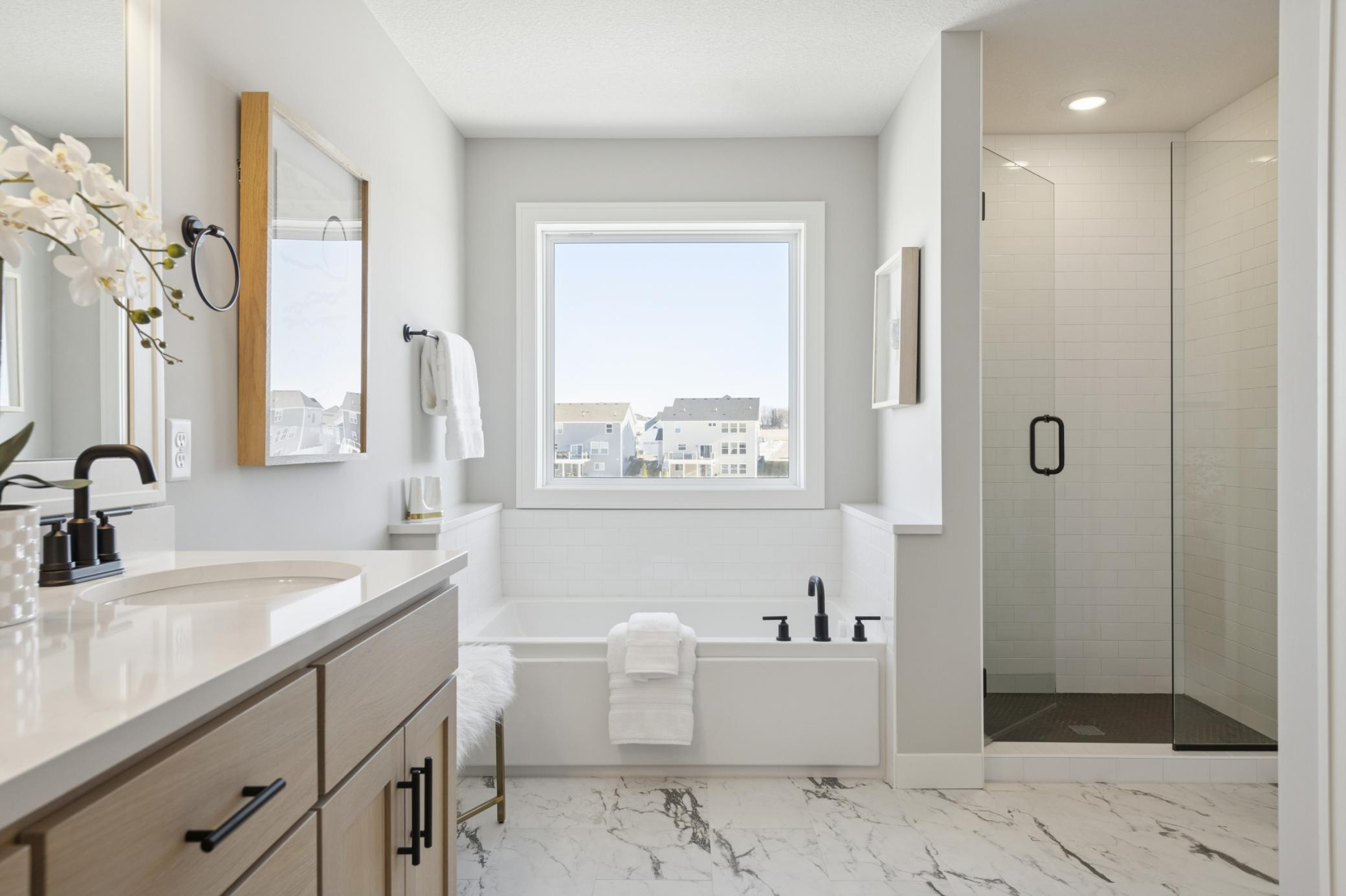 Photos of a previously build Model Home.