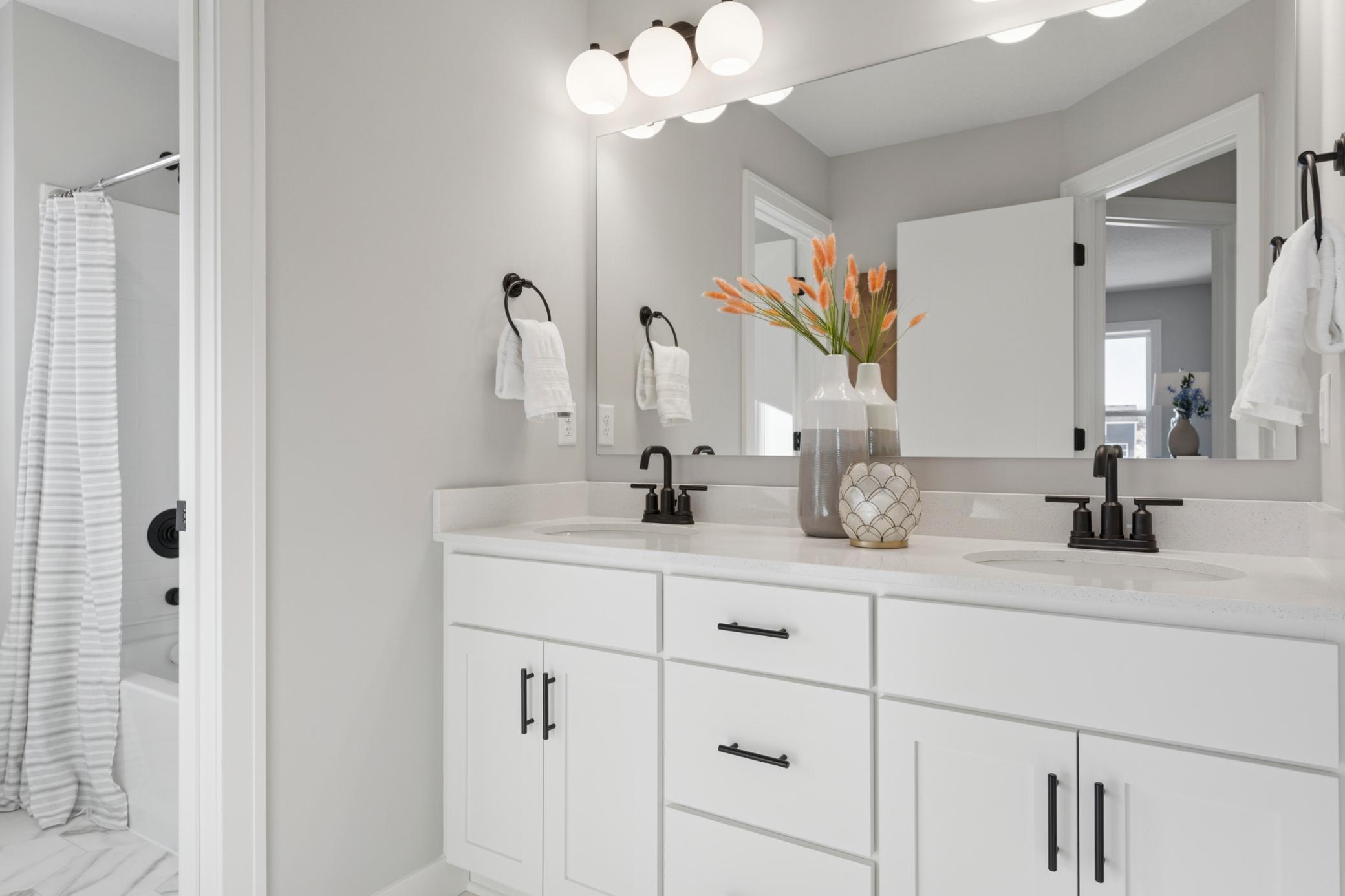 Photos of a previously build Model Home.