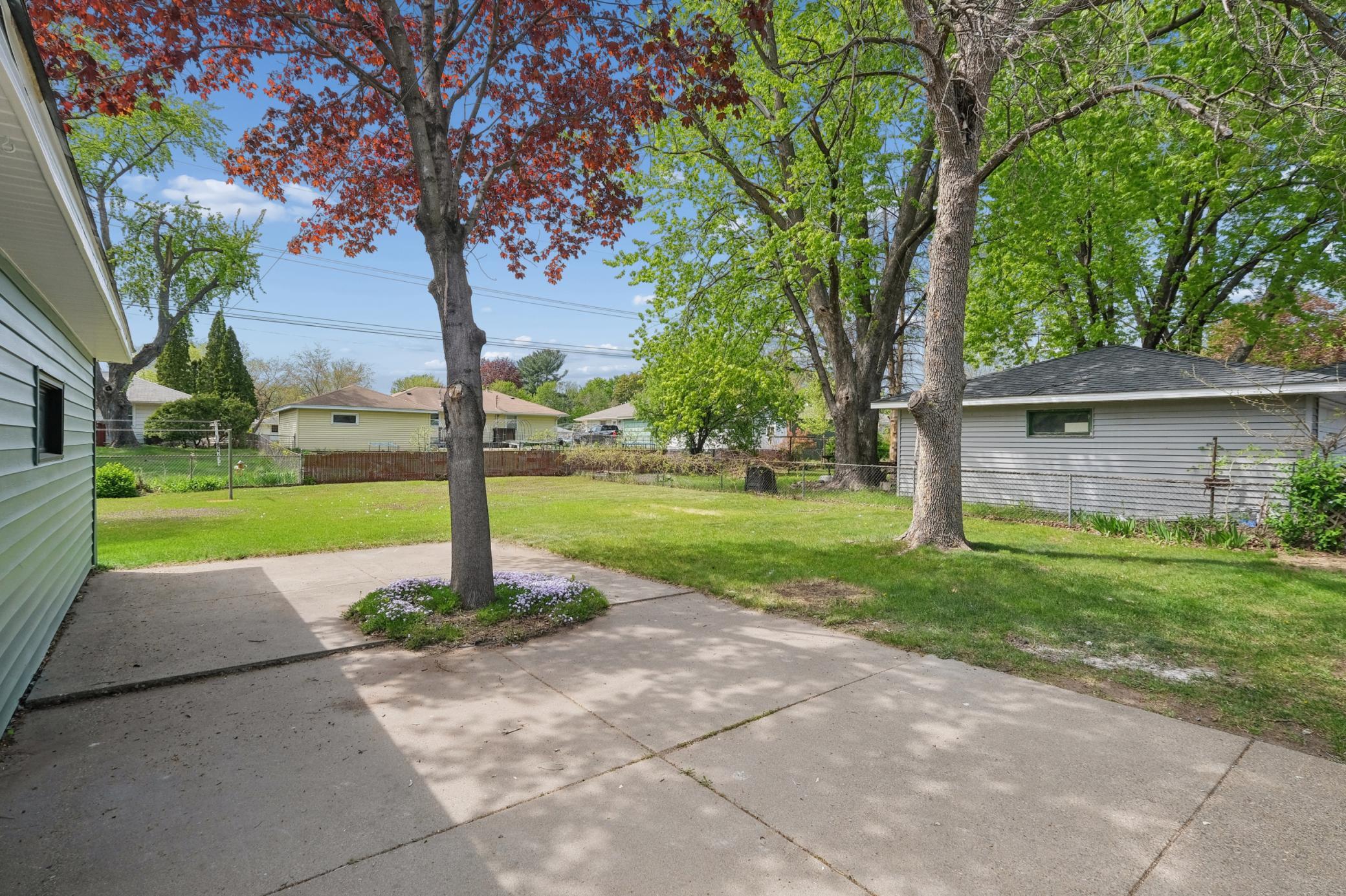 Large Fully Fenced Backyard