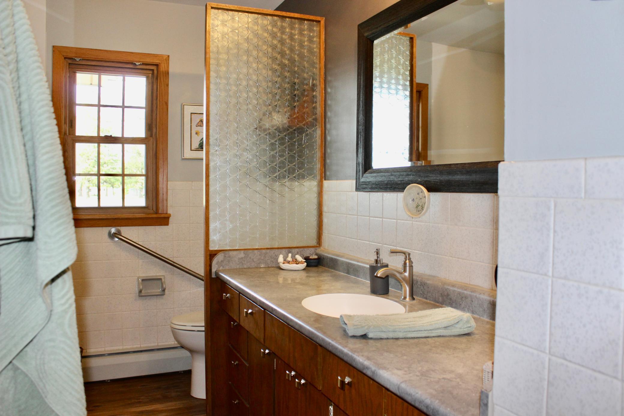 Main floor bathroom