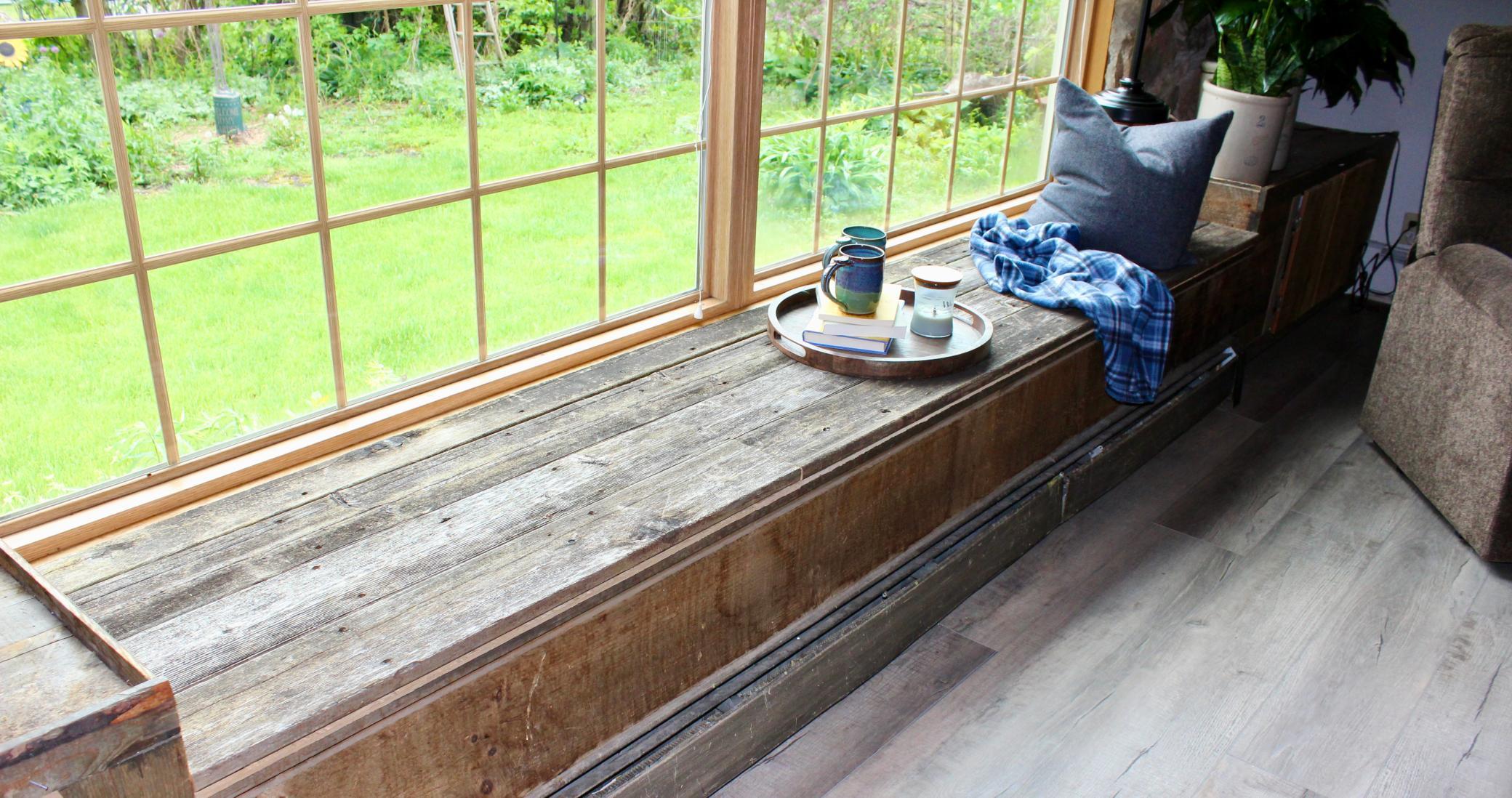 Window Seat (planter box underneath if you prefer)