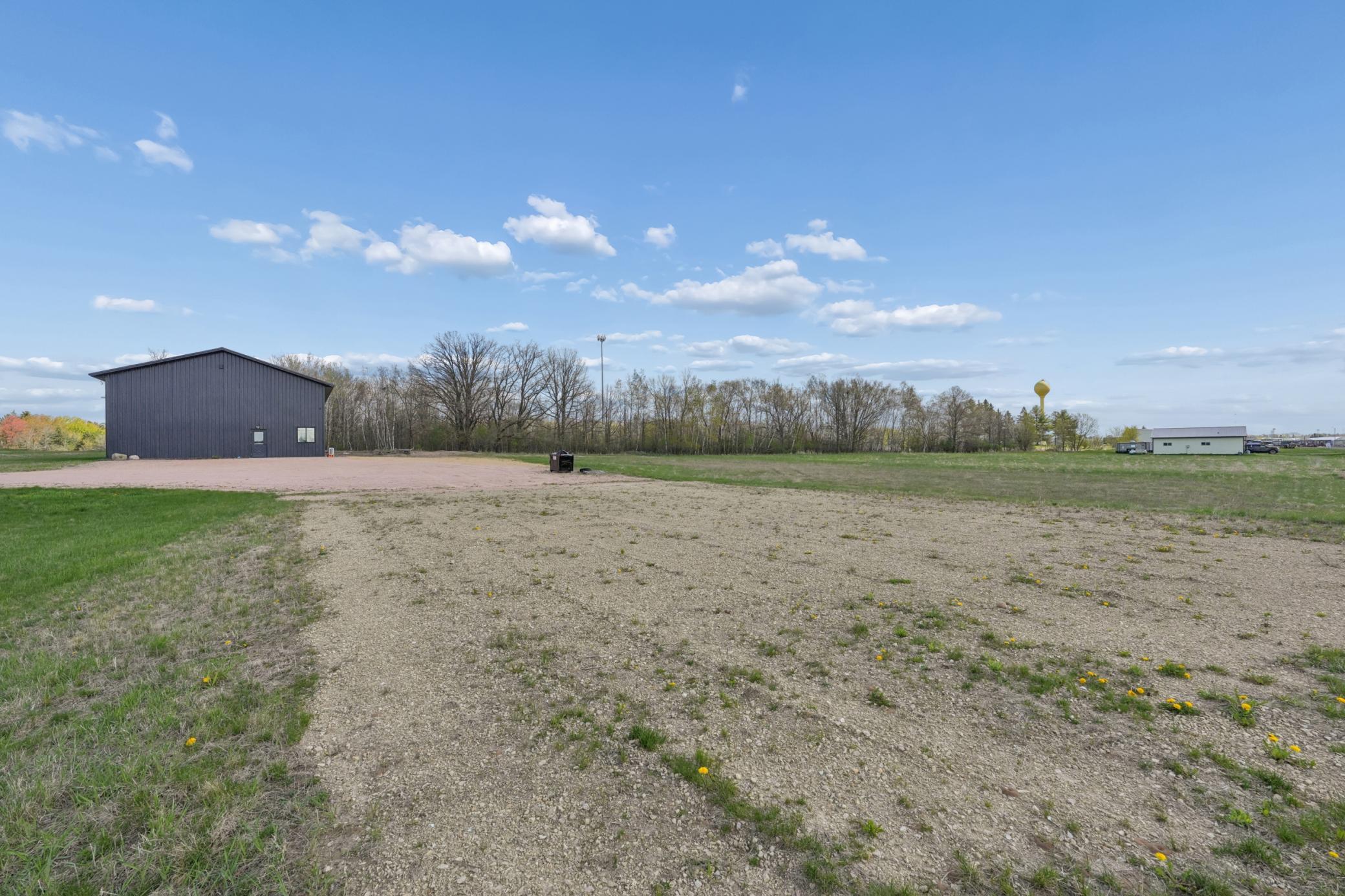 prepped pad for additional building