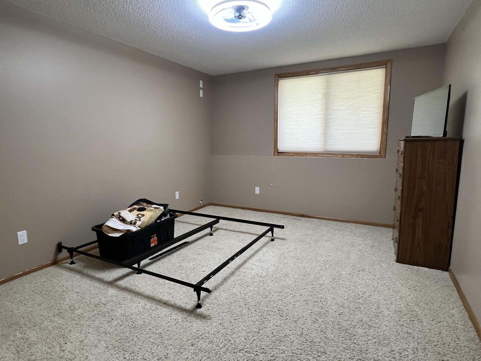 Bedroom #3 - lower level with walk in closet