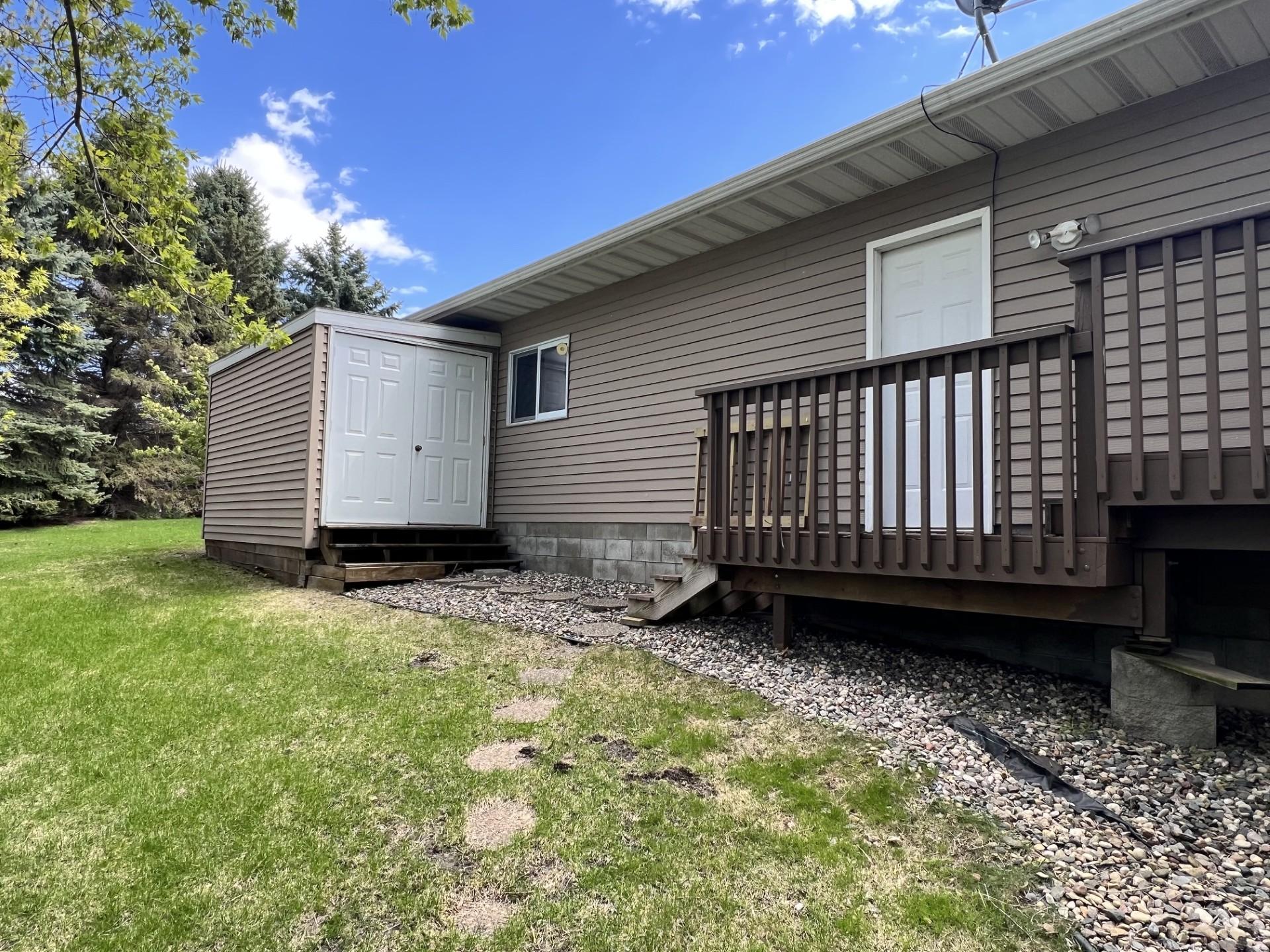 Additional 7' x 14' storage shed