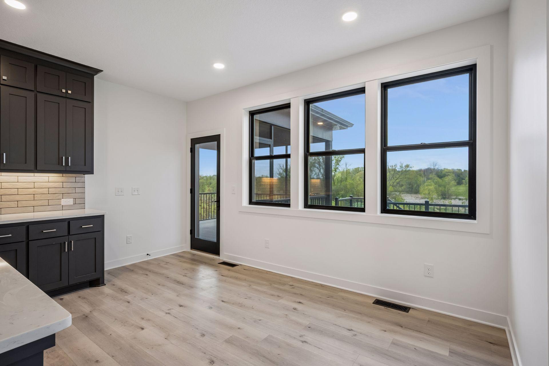 Informal dining area