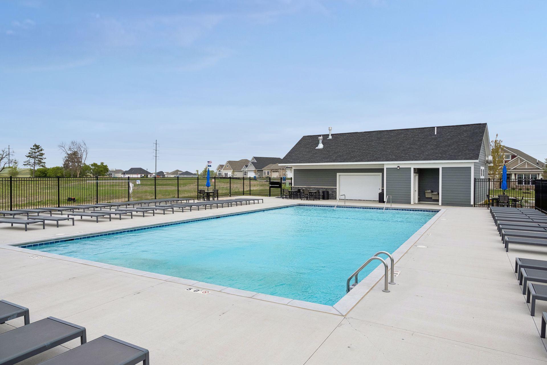 Sundance Greens private pool and clubhouse