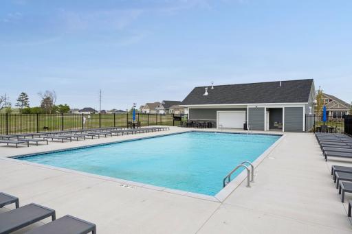 Sundance Greens private pool and clubhouse