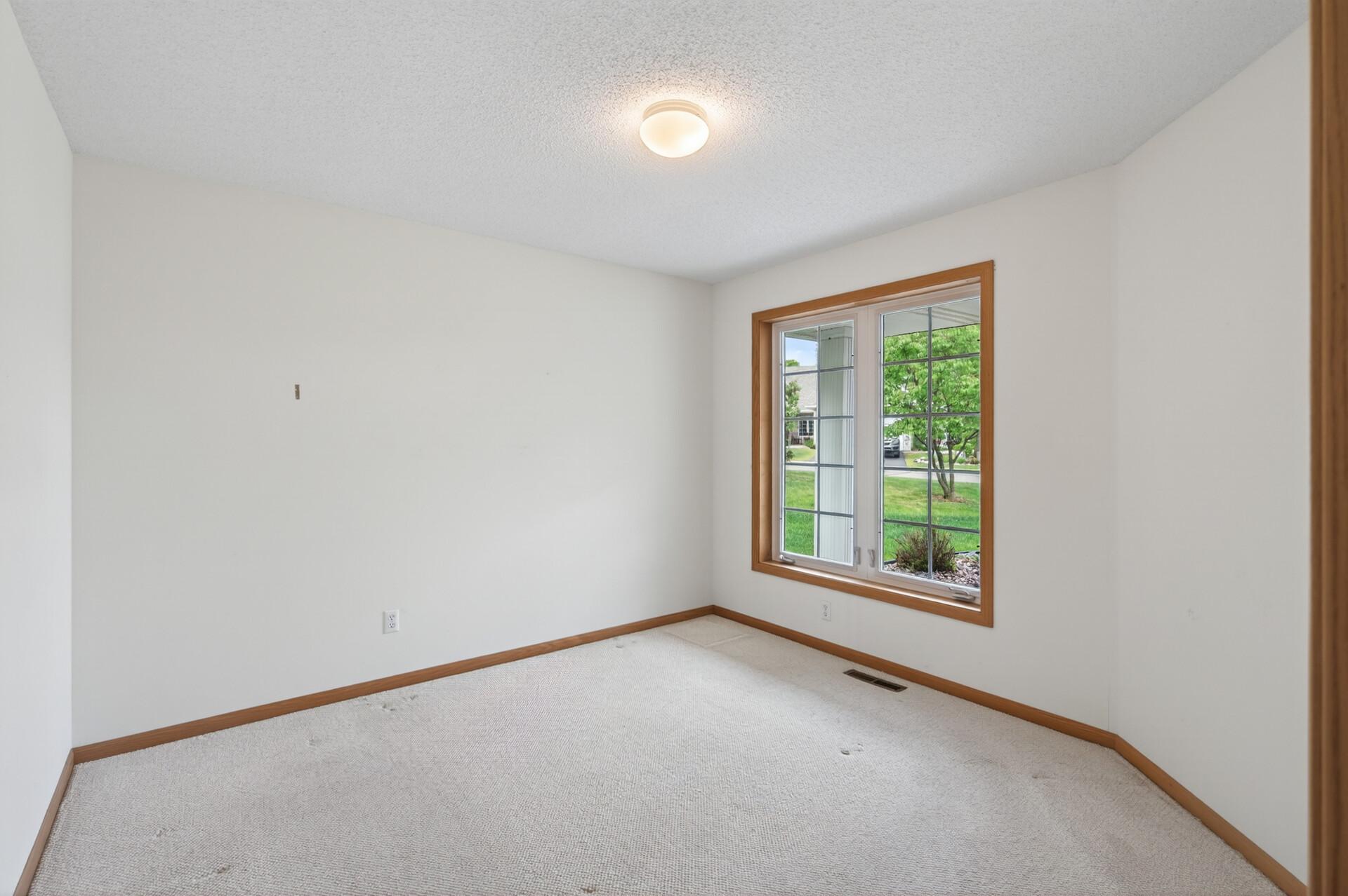 second bedroom without virtual staging