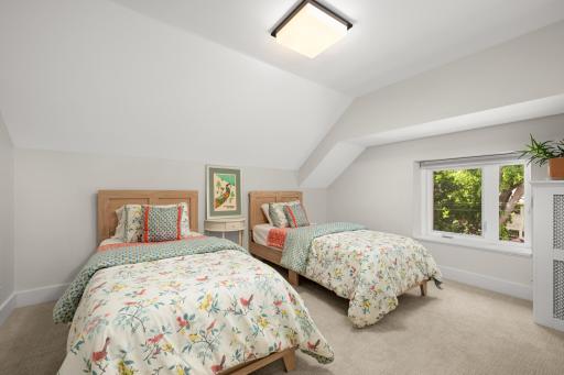 2nd bedroom on the 3rd floor.