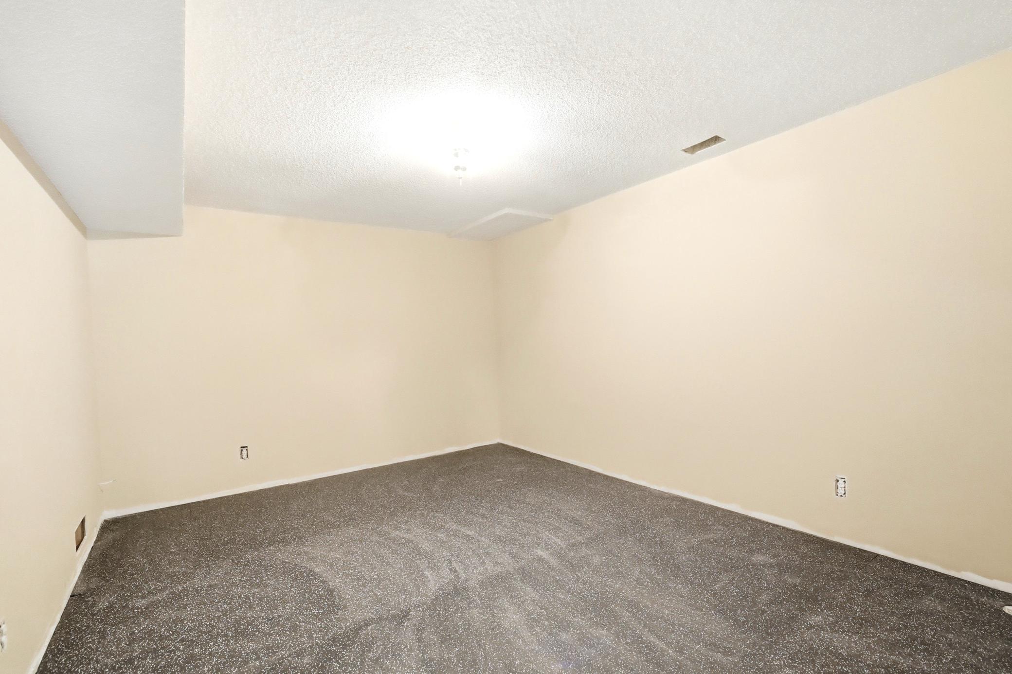Basement- with future carpeting