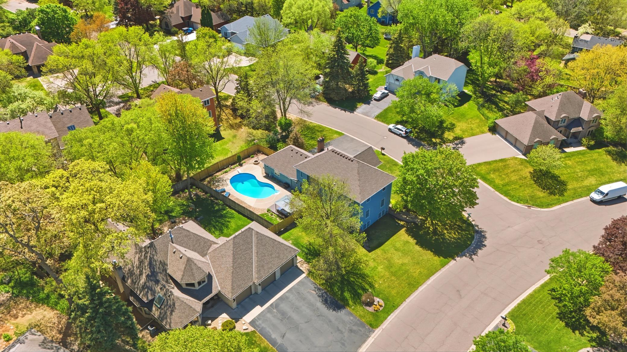 Oversized corner lot