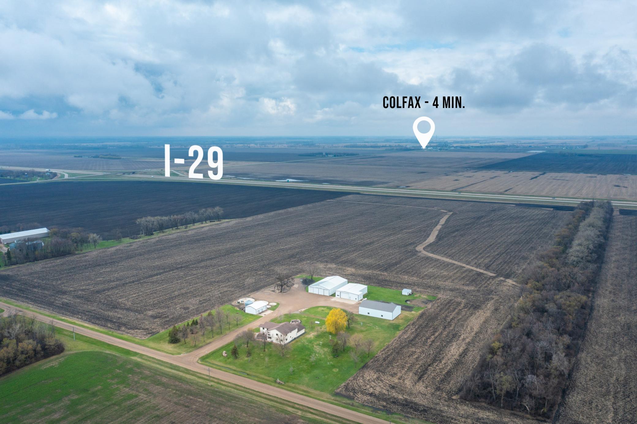 Farm Distance to Colfax